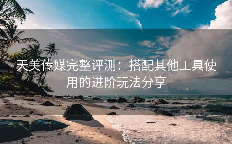 天美传媒完整评测：搭配其他工具使用的进阶玩法分享
