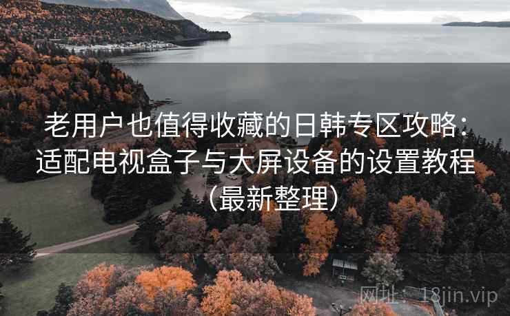 老用户也值得收藏的日韩专区攻略：适配电视盒子与大屏设备的设置教程（最新整理）