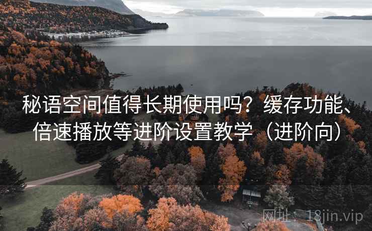 秘语空间值得长期使用吗？缓存功能、倍速播放等进阶设置教学（进阶向）