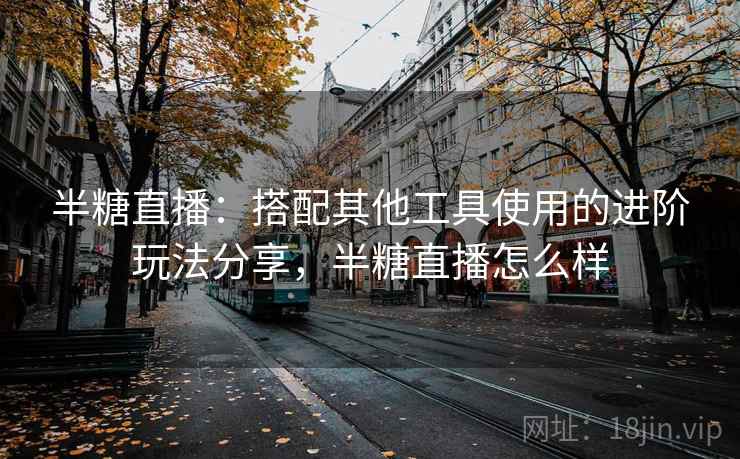 半糖直播:搭配其他工具使用的进阶玩法分享,半糖直播怎么样 半糖直播:搭配其他工具使用的进阶玩法分享,半糖直播怎么样