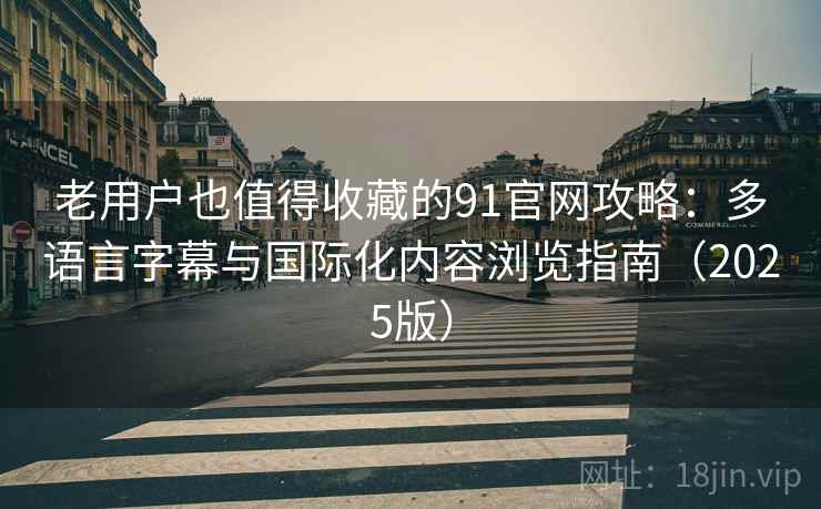 老用户也值得收藏的91官网攻略：多语言字幕与国际化内容浏览指南（2025版）