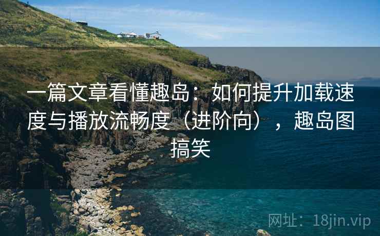 一篇文章看懂趣岛：如何提升加载速度与播放流畅度（进阶向），趣岛图搞笑
