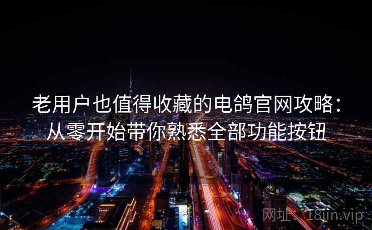 老用户也值得收藏的电鸽官网攻略：从零开始带你熟悉全部功能按钮